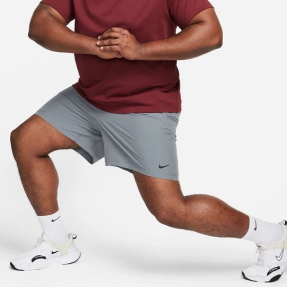 Nike Athletic Shorts  Training Dri-FIT Form 7inch men’s XL/TG retro gray outdoor - Picture 8 of 8